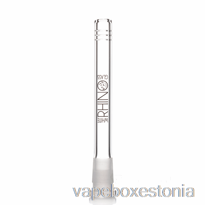 Vape Box Estonia Valge Ninasarvik 19/14 Klaasist Downstem 5,5tolline